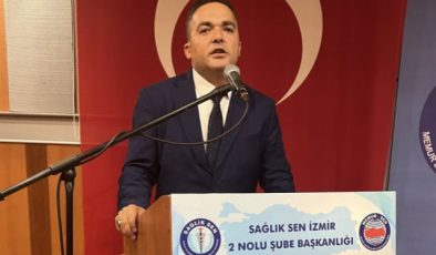 Sağlık-Sen İzmir 2 Nolu Şubesi’nde Özdemir Yeniden Başkan