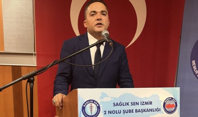 Sağlık-Sen İzmir 2 Nolu Şubesi’nde Özdemir Yeniden Başkan