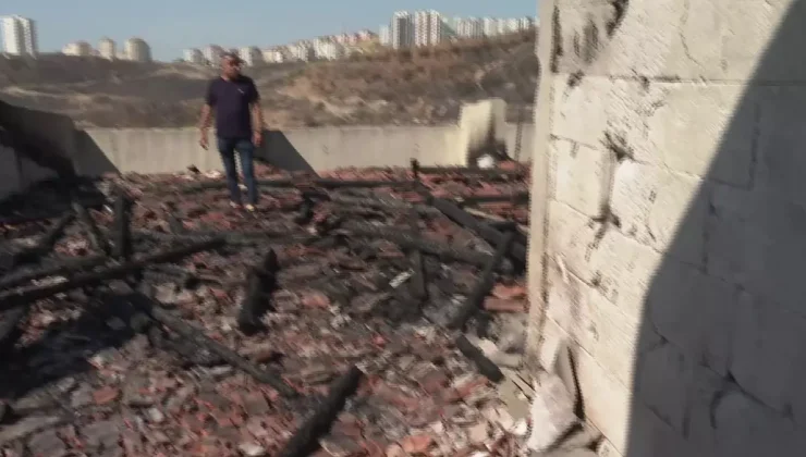 İzmir Büyükşehir Belediyesi, Yamanlar yangınında zarar gören apartmanda tamirat çalışması başlattı