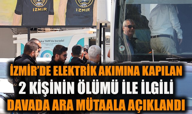 web sitesinde haber muhabirisin bu içeriğe göre dikkat çekici başlık yazar mısın. Başlığın uzunluğu en fazla 50 karakter olsun  <p>Mütalaada, İzmir Cumhuriyet Başsavcı Vekili Necati Kayaközü, dosyadaki eksikliklerin giderilmesini, sanık savunmalarının tamamlanmasından sonra olay yerinde keşif yapılarak bilirkişi raporu aldırılmasını, tutuklu sanıkların tutukluluklarının ve adli kontrollerin devamını talep etti.<br>Konak ilçesi Alsancak semtinde, 12 Temmuz günü sağanak yağışın etkili olduğu günde su birikintisine basan Tıp Fakültesi 5. sınıf öğrencisi Özge Ceren Deniz ve İnanç Öktemay’ın elektrik akımına kapılarak hayatını kaybetmesiyle ilgili 13 kişinin tutuklu bulunduğu, 42 sanıklı davanın ikinci celsesi, bugün 10’uncu Ağır Ceza Mahkemesi’nde görülmeye başladı. Yargılanan sanık sayısının fazlalığı sebebiyle ilk günkü mahkemede 13 tutuklu sanığın ifadeleri alındı. 11 saat süren duruşmanın ardından bugün ise tutuksuz yargılanan sanıkların savunmaları dinlenmeye başlandı. Duruşmaya verilen aranın öncesinde, İzmir Cumhuriyet Başsavcı Vekili Necati Kayaközü tarafından ara mütalaa açıklandı.<br>Mütalaada şu sözlere yer verildi: “Dosyada ilgili kurumlara yazılan müzakere ve cevaplarının beklenmesi, suçtan zarar görme durumuna bianen müvekkilerin katılma talebinin kabulü, İzmir Barosu’nun suçtan zarar görmediği anlaşılmakla davaya katılma talebinim reddine, olayla ilgili bilgisi olduğu anlaşılan sanıkların beyanların tespiti, yargılama aşamasında dosyaya sunulan görüntülerin incelenmesi, sanık savunmalarını sonra olay yerinde keşif yapılarak dosyaya yeni giren delillerle ön bilirkişi raporu alınması, suçun sadece kamu görevlileri tarafından işlenen özgü suçlardan olmaması nedeniyle bir kısım sanık müsadafinin talebinin reddi ile tutuklu sanıkların üzerlerine atılı suçun vasıf ve mahiyeti, diğer sanıkların savunmasının alınmamış olması ile yargılamaya konu suçun niteliği ile kaçma ve delilleri karartma şüphesi ile tutukluluk kararı on devamına, adli kontrol tedbirlerinin devamına karar verilmesi talep olunur.”</p>