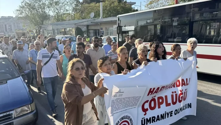 Harmandalı Çöplüğüne İtiraz: Yürüyüş Düzenlendi!