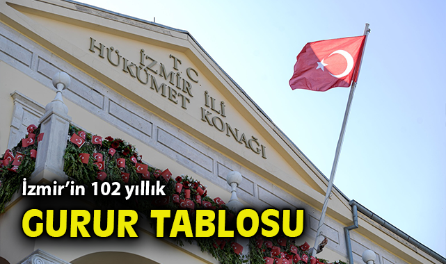 İzmir’de Kurtuluş Coşkusu 102. Yılında Yaşandı!