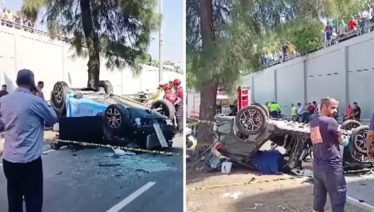 İzmir’de Otomobil Köprü Altına Düştü: 3 Ölü