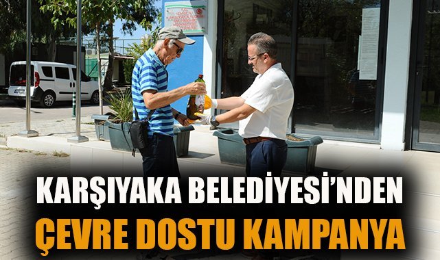 Karşıyaka’dan Atık Yağ Kampanyasıyla Fark Yaratıyor