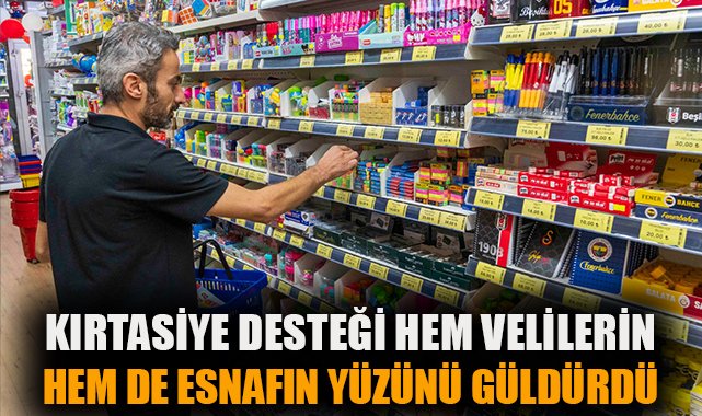İzmir’de 14 Bin Öğrenciye Kırtasiye Desteği!