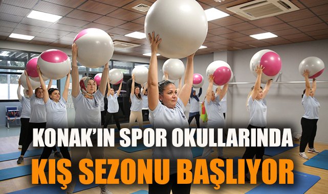 Konak Belediyesi Kış Spor Okulları Başlıyor!