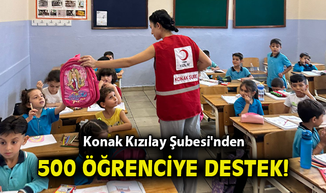 500 Öğrenciye Kırtasiye Desteği Sağlandı!