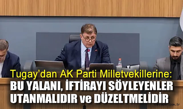 “Tugay: ‘Balık ölümleri iftira! El insaf!’”