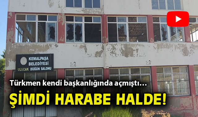 Türkmen kendi başkanlığında açmıştı… Şimdi harabe halde!