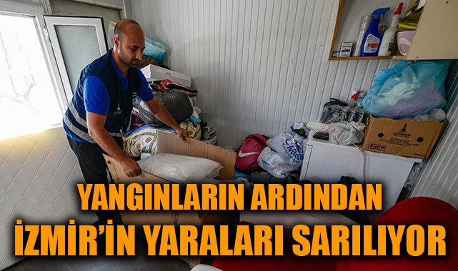 web sitesinde haber muhabirisin bu içeriğe göre dikkat çekici başlık yazar mısın. Başlığın uzunluğu en fazla 50 karakter olsun 
İzmir Büyükşehir Belediyesi, geçen ağustos ayında Yamanlar Dağı’nda başlayıp kentin birçok noktasında etkili olan yangınların ardından yaraları sarmayı sürdürüyor. Bayraklı ve Karşıyaka’da hasar tespiti yapılan 128 yapı içerisinden evrakları tamamlanan 71 haneye toplam 3 milyon 621 bin TL maddi yardım yapıldı. Her haneye 51 bin TL’lik destek verildi. 5 hanenin ödeme işlemleri başlatıldı; 52 hanenin evrak süreci devam ediyor. Ayrıca Onur Mahallesi’ndeki ‘Gündüz’ ailesinin evine de eşya desteği sağlandı.İzmir Büyükşehir Belediyesi, 15-18 Ağustos tarihlerinde Karşıyaka, Bayraklı, Çiğli, Menderes, Bayındır, Tire, Ödemiş’te yaşanan yangınlar sonrasında yangından etkilenen vatandaşlara nakdi, ayni, lojistik ve beşeri yardımları ulaştırmaya devam ediyor. Bayraklı ve Karşıyaka’da hasar tespiti yapılan 128 yapı içerisinden evrakları tamamlanan 71 haneye toplam 3 milyon 621 bin TL maddi yardım yapıldı. Her haneye 51 bin TL’lik destek verildi. Evraklarını tamamlayan 5 hanenin ödeme işlemleri başlatıldı; 52 hanenin evrak tamamlanma süreci devam ediyor. Hanelerin tadilat, beyaz eşya, mobilya ve benzeri ihtiyaçlarının karşılanmasına yönelik çalışmalar da sürdürülüyor.Konaklama, giyecek, yem destekleri de yapıldıYangından sonra tahliye edilen 48 yurttaş için Buca ve Örnekköy’de yer alan İZELMAN AŞ’ye ait yurtlarda konaklama hizmeti sağlandı. Toplamda 8 bin 640 yiyecek, 19 bin 274 içecek, 403 giysi desteği verildi.Bayraklı Onur Mahallesi’nde ağır hasar tespiti olan bir haneye çadır ulaştırıldı. Tarımsal Hizmetler Dairesi Başkanlığı tarafından 38 kişiye 5 tonluk su deposu teslim edildi; 15 kişinin teslimat süreci devam ediyor. 13 kişiye 34 bin 500 kilogramlık yem desteği sağlandı.Büyükşehir’den afet sonrasında hızlı refleksYangınların hemen ardından 16 Ağustos’tan itibaren 7 ilçe ve 8 mahalleye gidilerek 84 araç ve 373 personel ile saha incelemesi yapıldı.Eşyalar teslim edildiAfet sonrasında yangından etkilenen aileleri bir an olsun yalnız bırakmayan Büyükşehir Belediyesi ekipleri, Onur Mahallesi’nde ikamet eden Gündüz ailesinin ihtiyaçlarını tedarik etti. Ekipler yangının hemen ardından çadırda, daha sonraki günlerde konteynerde yaşamak zorunda kalan ailenin çekyat, çamaşır makinesi, yastık, yorgan, havlu gibi gereksinimlerini karşıladı. Klima kurulumu da yapan ekipler, ailenin yanan ve yıkık halde bulunan evinin molozlarını da bahçeden kaldıracak.“Büyükşehir olarak her zaman yanlarındayız”İzmir Büyükşehir Belediyesi Sosyal Hizmetler Dairesi Başkanlığı’nda koordinatör olarak görev yapan Ümit Gürbulak, “Yangının ilk gününden itibaren halkımızın yarasına merhem olmak için Başkanımız Cemil Tugay’ın talimatıyla sahaya indik. Sosyal Hizmetler Dairesi Başkanlığı Sosyal Yardımlar Şube Müdürlüğü olarak ilk günden bugüne kadar arkadaşlarımızla hala aynı şekilde çalışıyoruz. Her haneye ve bütün bölgelere ulaşmak için ekiplerimizle mücadele ediyoruz. Onur Mahallesi’nde, yangından sonra hemen müdahale ederek vatandaşlarımıza ihtiyaçlarını sorduk. Başlarını sokabilecekleri bir yer istediler. Biz de çadır, yorgan, yatak, yastık desteğinde bulunduk. Çadırla başladık, sonrasında konteyner verilmesi gereken yerlere konteyner, eşya verilmesi gereken yerlere eşya verdik. Elimizdeki imkânları tüm yangından etkilenen ailelere ulaştırmak için çalışıyoruz. İzmir Büyükşehir Belediyesi olarak her zaman yanlarındayız” diye konuştu.“Bir dediğimiz iki olmadı”Yangından etkilenen Veyis Gündüz de “Büyükşehir Belediyesi ekipleri bir dediğimizi iki yapmadılar. Dar günde hep yanımızda oldular. Biz bir yere başvurmadık, hep ekipler sordu, getirdi. Çadır istedim çadır getirdiler, konteyner istedim getirdiler. Bir dediğimiz iki olmadı, Allah razı olsun. Benim bahçem, tavuklarım, zeytin ağaçlarım çok önemli. Kupkuru, sürekli suluyorum, yeşertmeye çalışıyorum. Ağaç yoksa ben de yokum” diye konuştu.“Ekipler bizi hiç yalnız bırakmadı”Güldane Gündüz ise “Yangının ilk gününden beri İzmir Büyükşehir Belediyesi ekipleri yanımızda oldu. Çok teşekkür ediyoruz. Bizi hiç yalnız bırakmadılar. Çamaşır makinesi, klima, kanepe, baza, yorgan, yastık geldi. Evimizde hiçbir şey kalmamıştı. Her şey sıfırdı. Yatağımın borcu bitmemişti, televizyon desen o da öyleydi. Yiyeceklerimiz gitti, hiçbir şeyimiz kalmamıştı. Anılarımız yandı gitti. Fotoğraflarımız gitti. 36 senedir buradayız. Taşlarımızı eşim tek tek yerleştirdi. Emeğimiz çoktu. Ekipler bize çok yardımcı oldu” dedi. 
