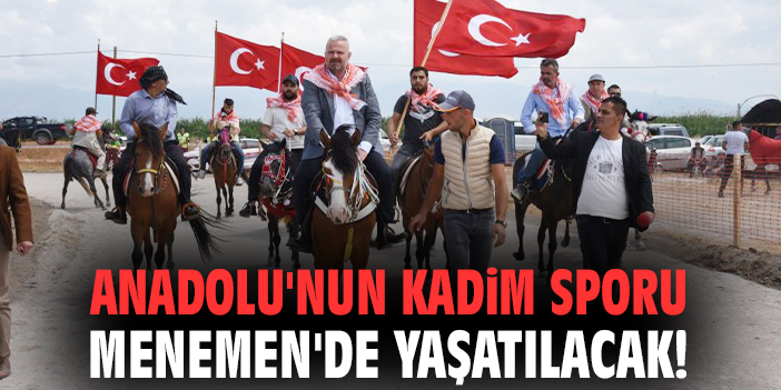 Menemen’de Rahvan At Yarışları Başlıyor!