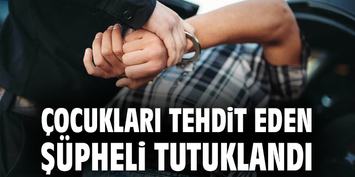 Çocuklara Şantaj ve Zorbalık: 1 Tutuklama!