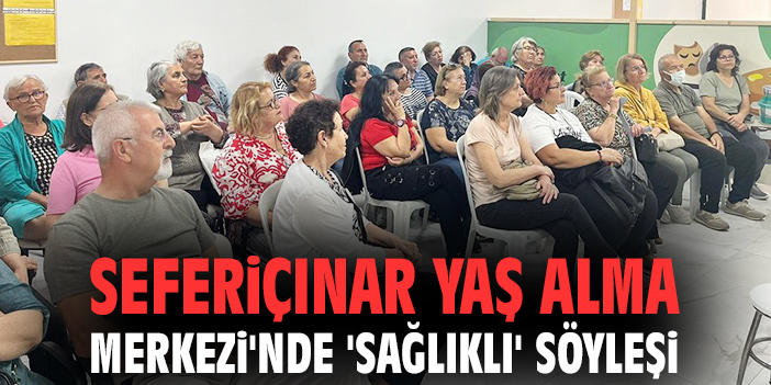 Seferihisar’da Yaş Alma Merkezi’nde Etkinlikler Devam Ediyor
