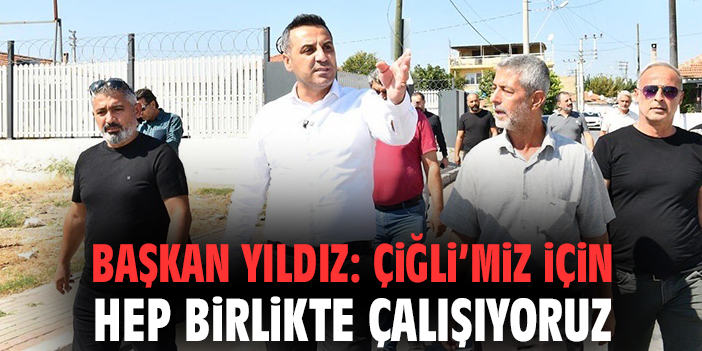 Çiğli’de Yol Çalışmalarında Son Aşama!