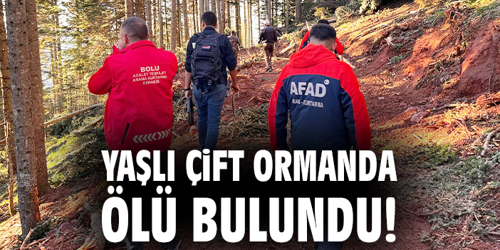 Kaybolan Yaşlı Çiftin Cansız Bedeni Bulundu