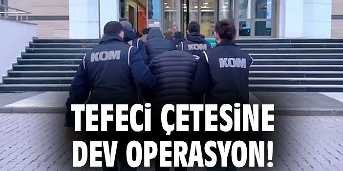 Ankara’da Tefecilik ve Silah Ticareti Çetesi Çökertildi