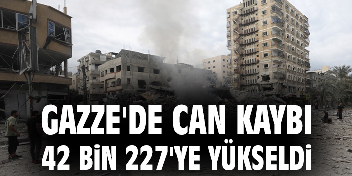 İsrail’in Gazze’deki Katliamı: 42 Bin Ölü!