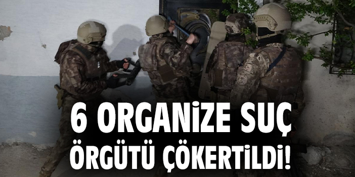 115 Şüpheli Operasyonla Çökertildi!