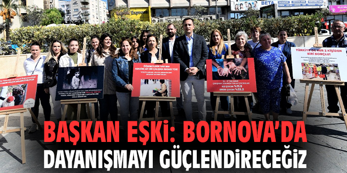 Bornova’da Yoksullukla Mücadele Sergisi Açıldı