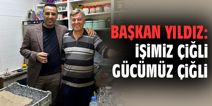 Başkan Yıldız, Çiğli’de Vatandaşlarla Buluştu