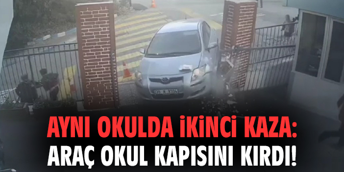 Okulda Feci Kaza: El Freni İşe Yaramadı!