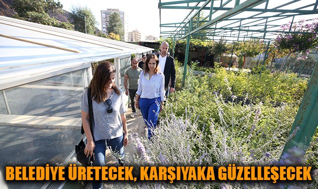 Karşıyaka’da Sera Yenileme ile Yeşil Alan Seferberliği!