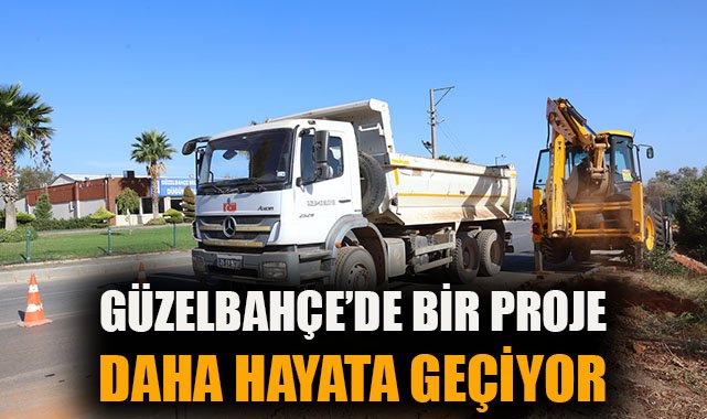 Güzelbahçe’de İstikbal Caddesi Yenileniyor!