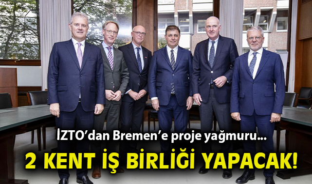 İzmir ve Bremen Arasında Güçlü İşbirliği Adımı