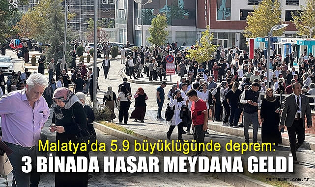 Malatya’da 5.9 Büyüklüğünde Deprem: Panik Sürüyor
