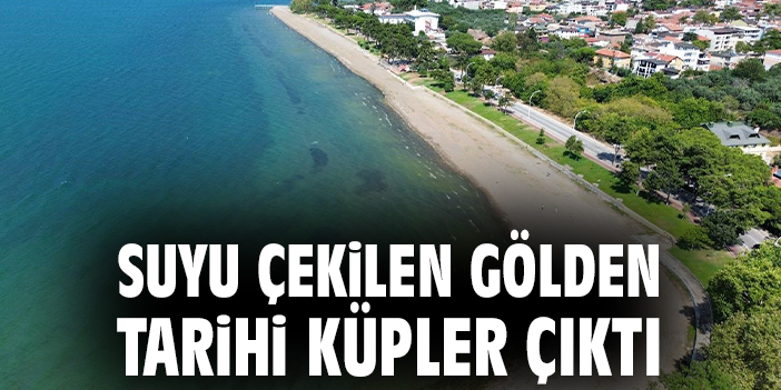 İznik Gölü’nde Tarihi Küpler Bulundu!