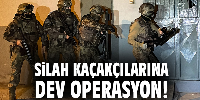 Ruhsatsız Silah Operasyonunda 2 Bin 274 Ele Geçirildi