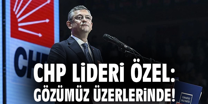 Özgür Özel: Kayyum iddialarına sert tepki!