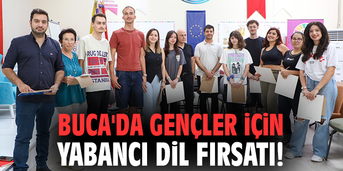 Buca’dan Gençlere Ücretsiz İngilizce Kursu!