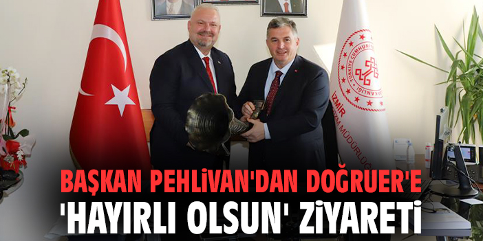 Sadık Doğruer’den Pehlivan’a Kültür Desteği
