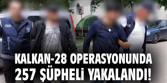 Göçmen Kaçakçılarına Dev Operasyon: 257 Gözaltı!