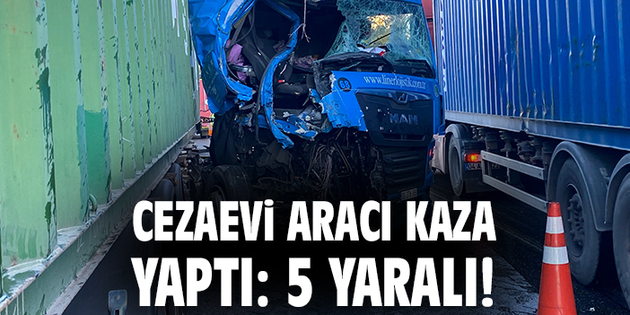 TEM Otoyolu’nda zincirleme kaza: 5 yaralı!