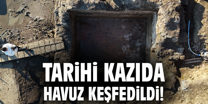 Konuralp’te Antik Su Havuzu Keşfedildi!