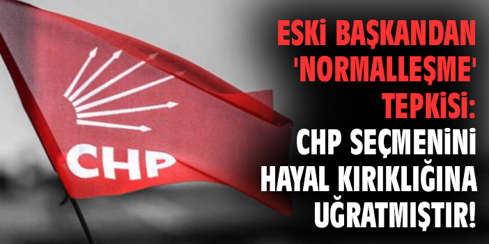 Soyer: CHP Normalleşme Stratejisini Terk Etmeli