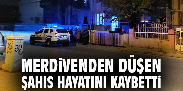 Yeniköy’de Merdiven Kazası, 59 Yaşında Hayatını Kaybetti