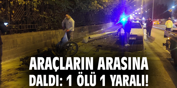 Altındağ’da feci kaza: Motosikletçi hayatını kaybetti