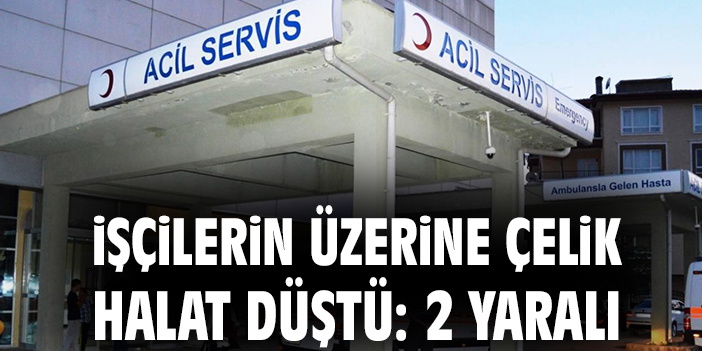 İnegöl’de İnşaatta Halat Koptu: İki İşçi Yaralı