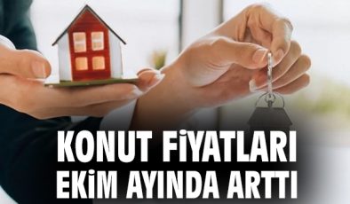 Konut Fiyatları Ekim’de Yüzde 2,1 Arttı!