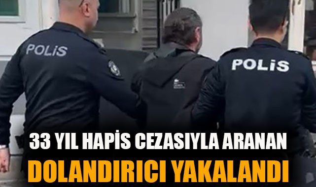 Şüpheli Hırsız, 33 Yıl Hapisle Yakalandı!