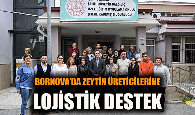 Bornova’dan Üreticiye Ücretsiz Zeytin Nakliyesi!