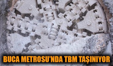 Buca Metrosu’nda Dev Makine Taşınırken Trafik Uyarısı!