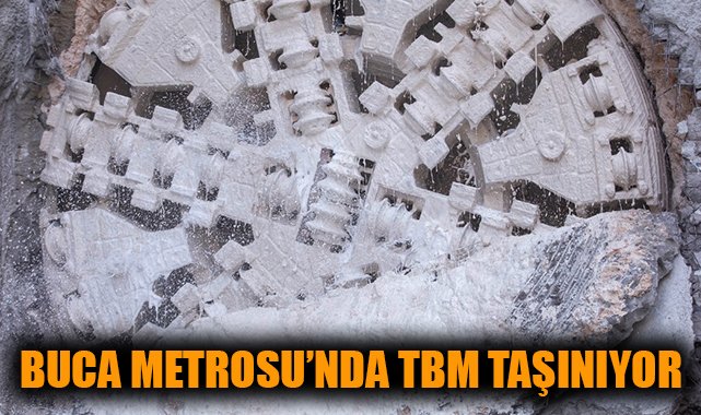 Buca Metrosu’nda Dev Makine Taşınırken Trafik Uyarısı!