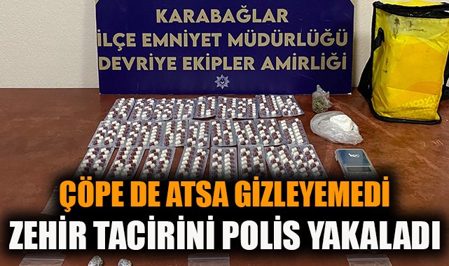 Çocuk, Çöp İçine Uyuşturucu Attı! Yakalandı
