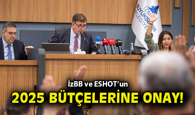 İzmir’de Büyükşehir Bütçesi Oy Birliğiyle Geçti!