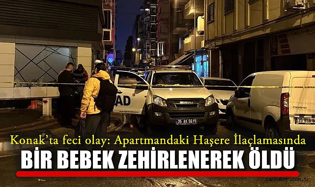 Bebeğin zehirlenmesi sonrası apartman tahliye edildi!