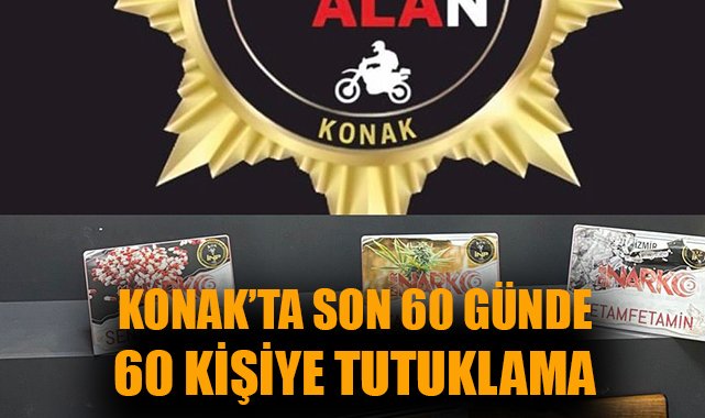 İzmir’de Narkotik Operasyonunda 60 Tutuklama!